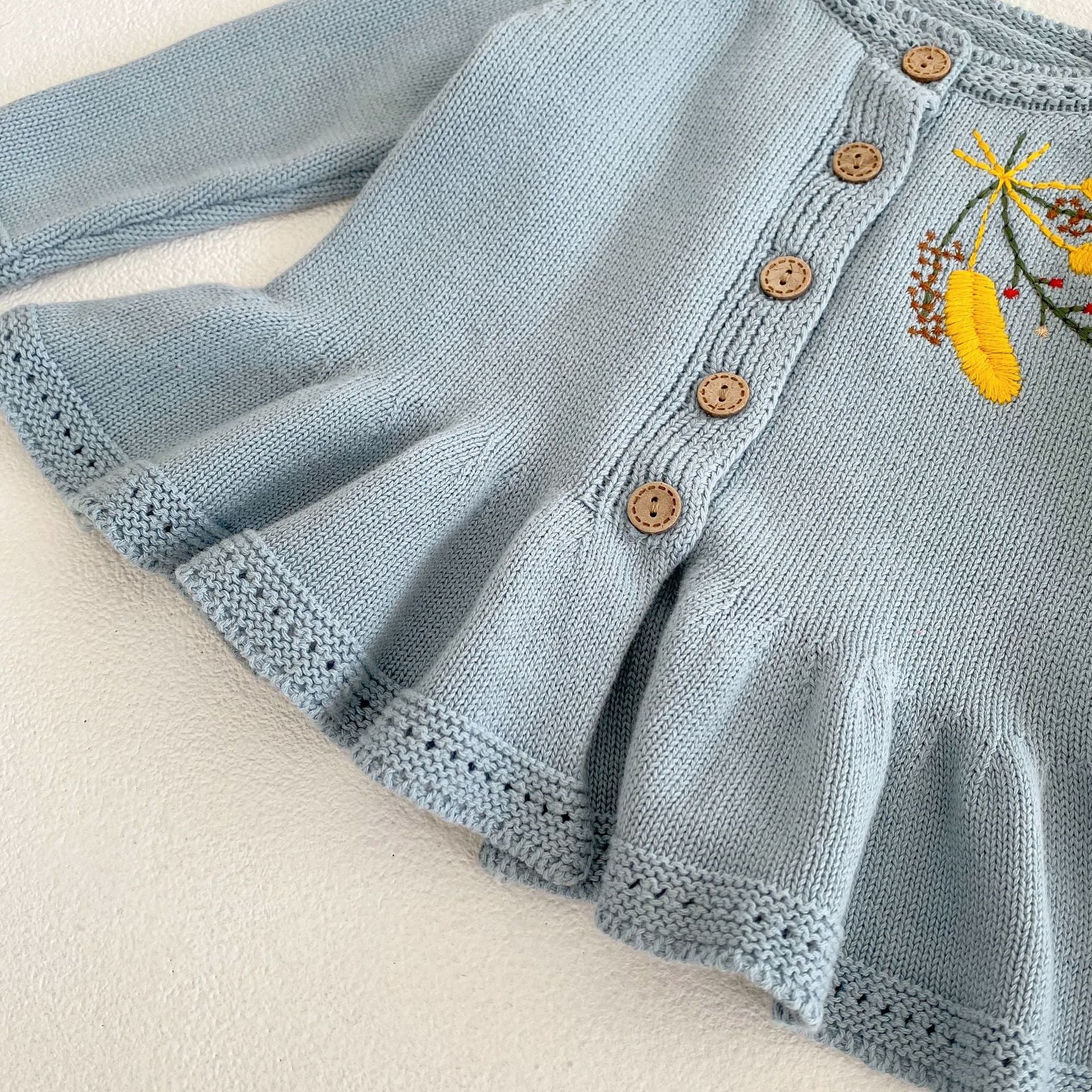 Embroidered knitted cardigan Buy Online