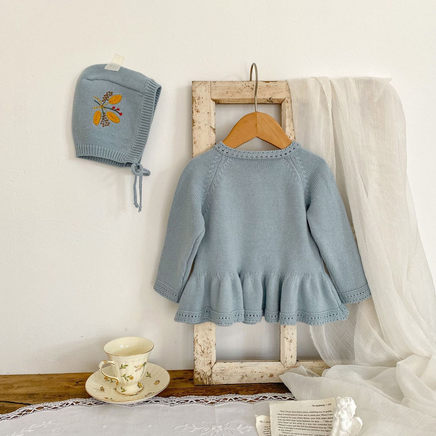 Embroidered knitted cardigan Buy Online