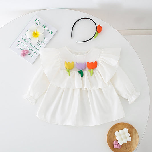 Tulip Ruffle Baby Dress Buy Online