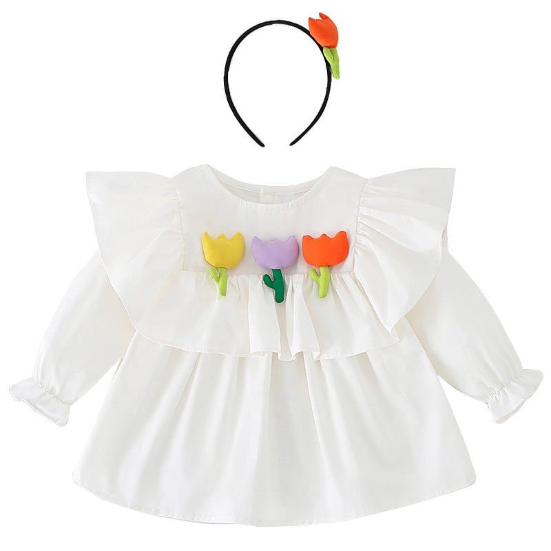 Tulip Ruffle Baby Dress Buy Online