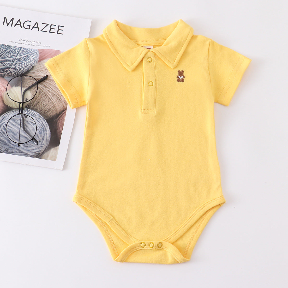 Yelow Polo Onesie Buy Online