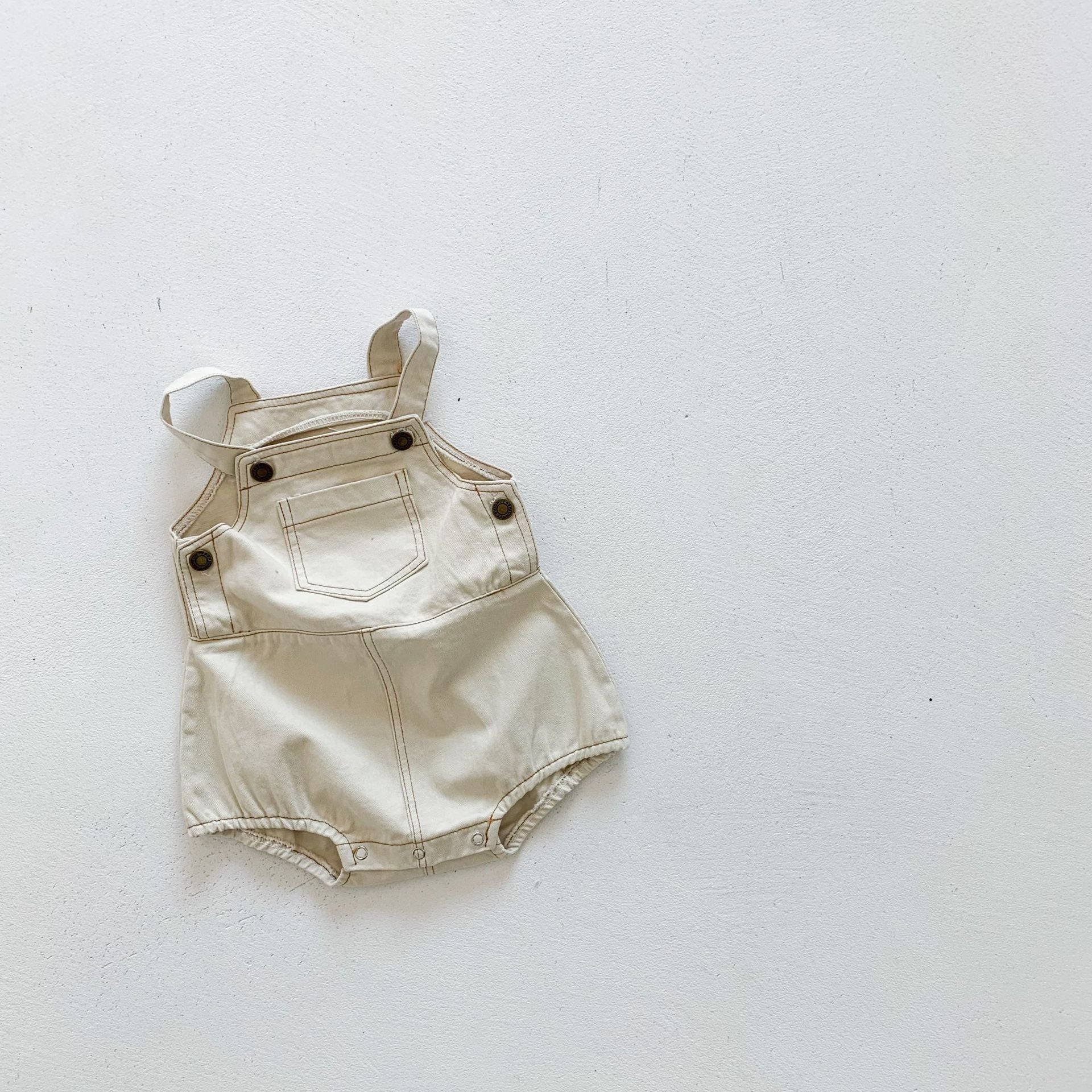 White Buckle Up Overalls Buy Online