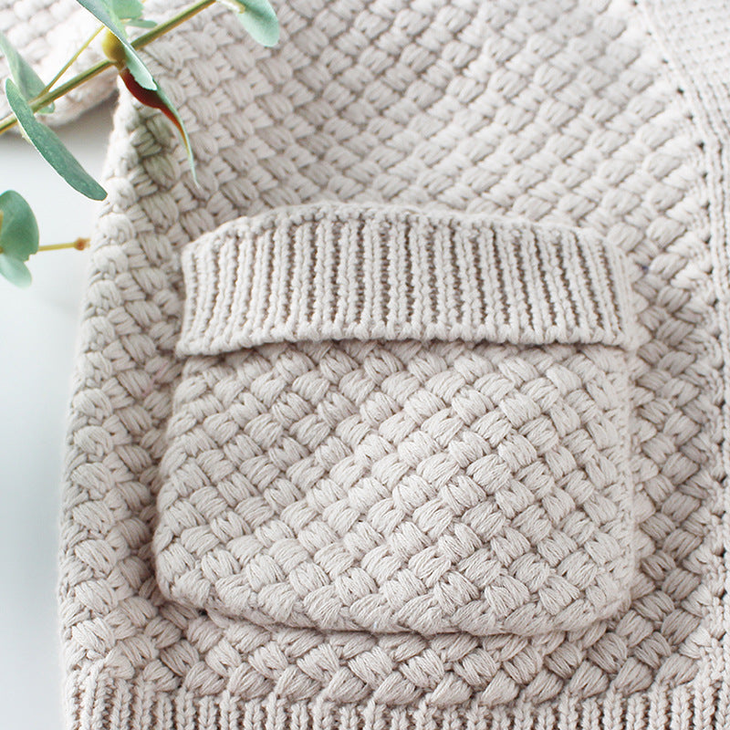 White V-neck Cardigan buy online