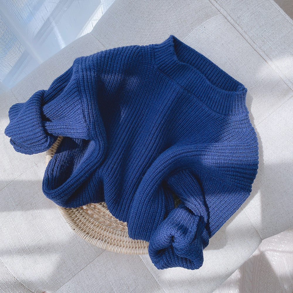 bllue pullover sweater for baby girl buy online