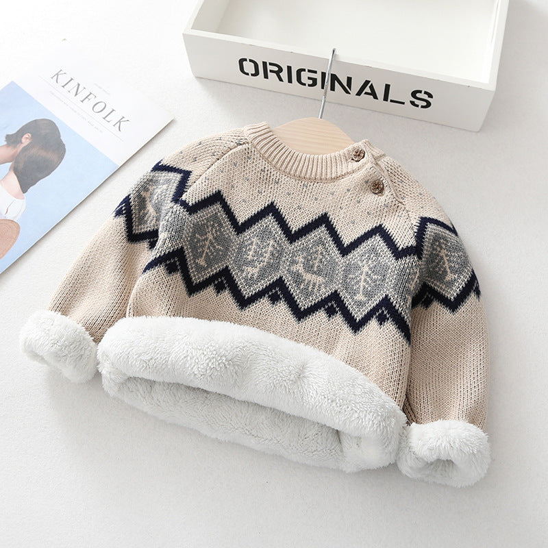 Snowy Forest Sweater