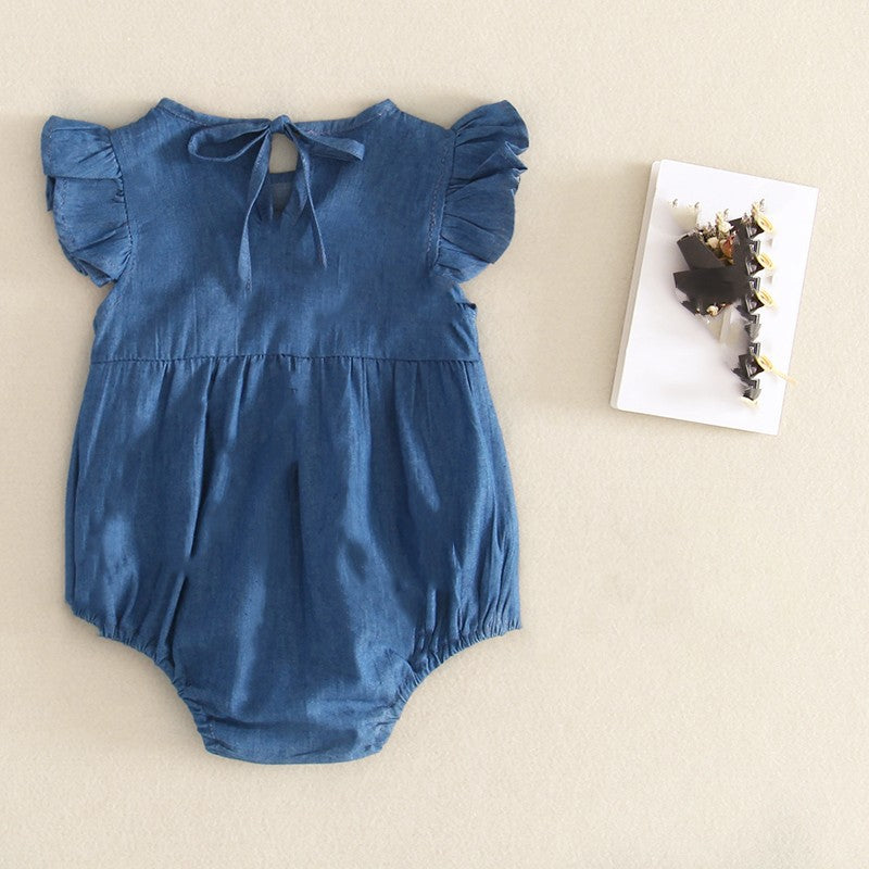 Denim Dream Romper For baby girl buy online