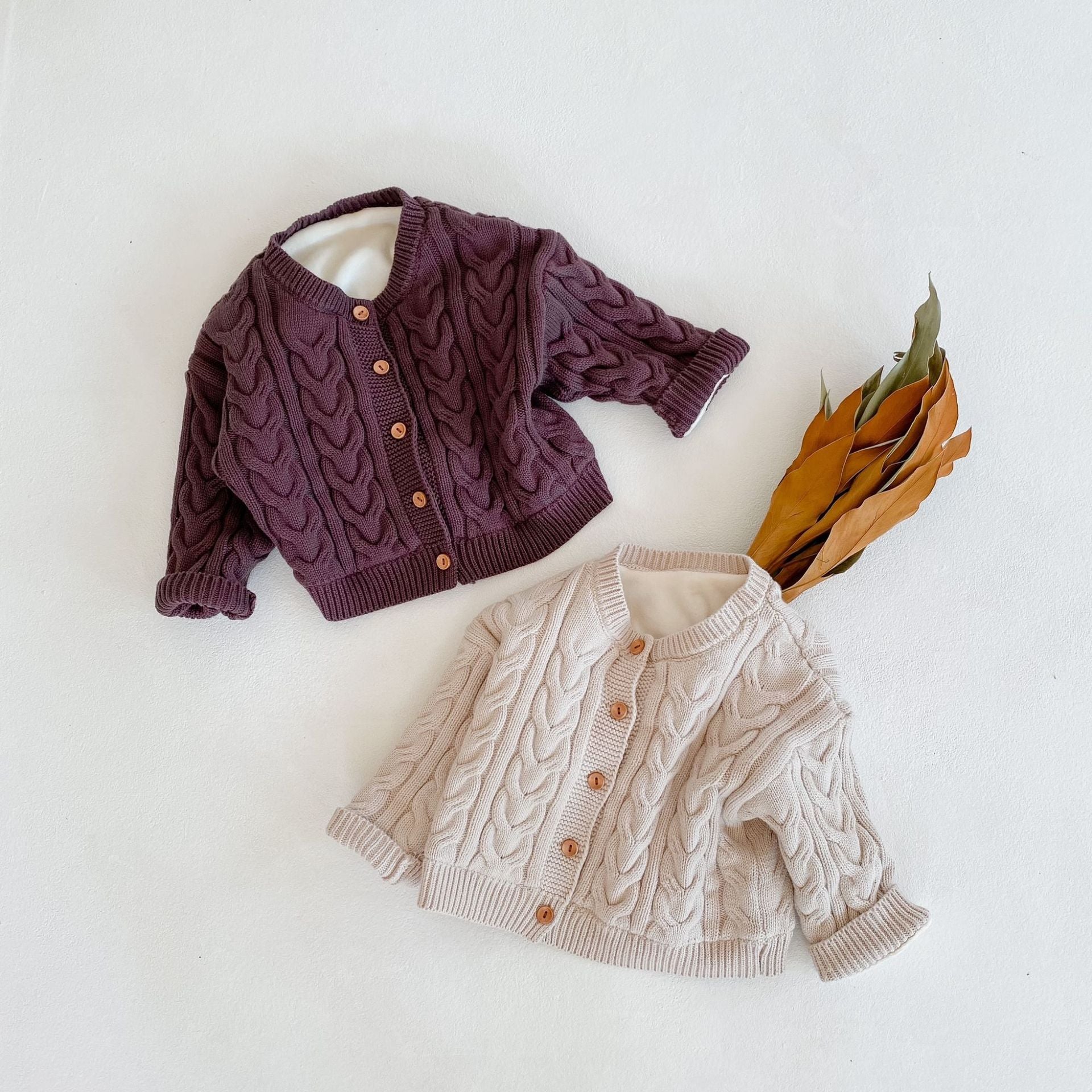 Cable Knit Cardigan for baby girl buy online