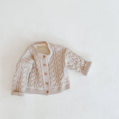 Cable Knit Cardigan for baby girl buy online